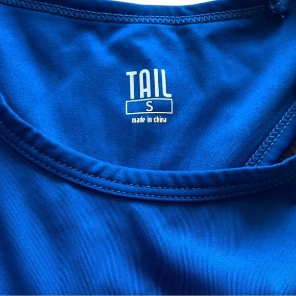 TAIL Dwight Blue And Yellow Activewear Tank - Picture 5 of 5